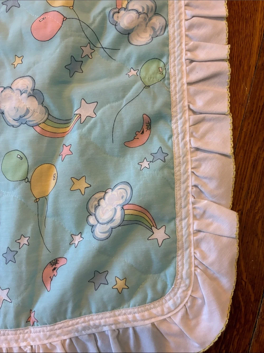 Precious Moment Blanket 46x36 Embroidered Edges